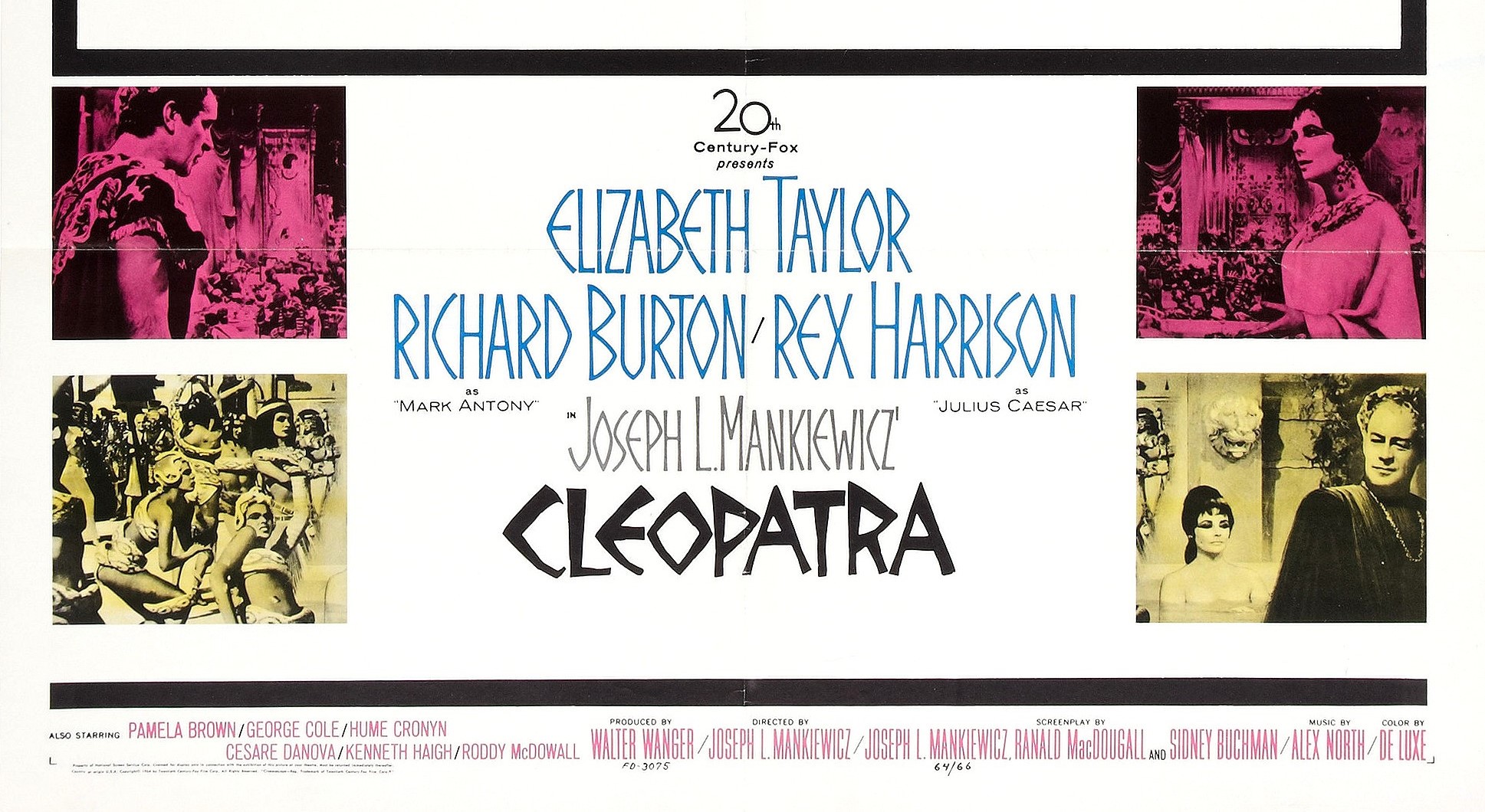 Cleopatra 1963 movie poster